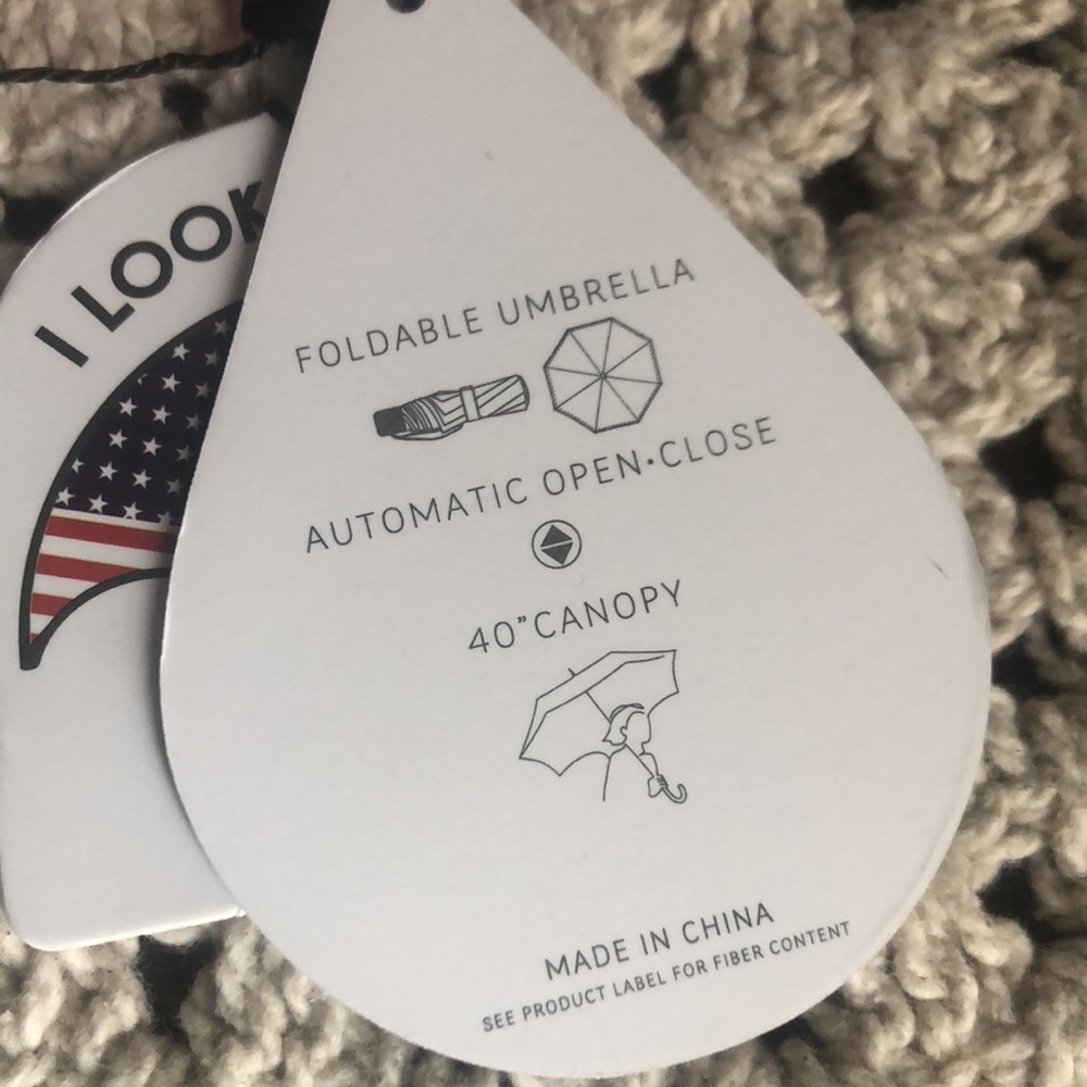 Patriotic Stars and Stripes Umbrella - Picture 3 of 4